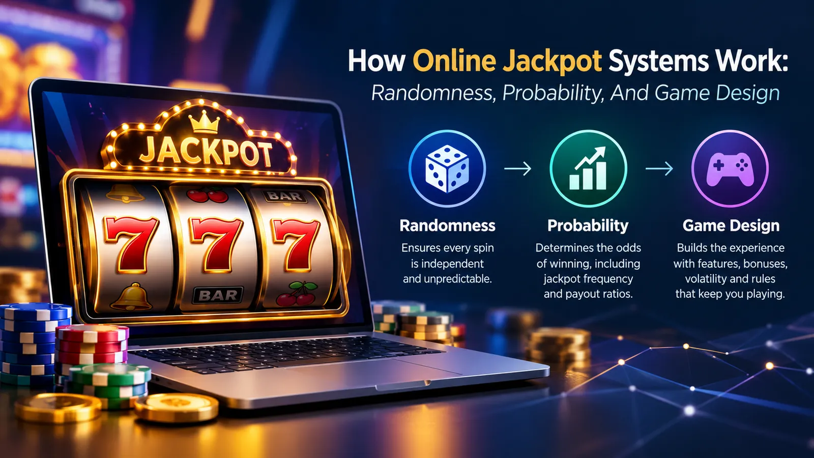 How Online Jackpot Systems Work: Randomness, Probability, And Game Design